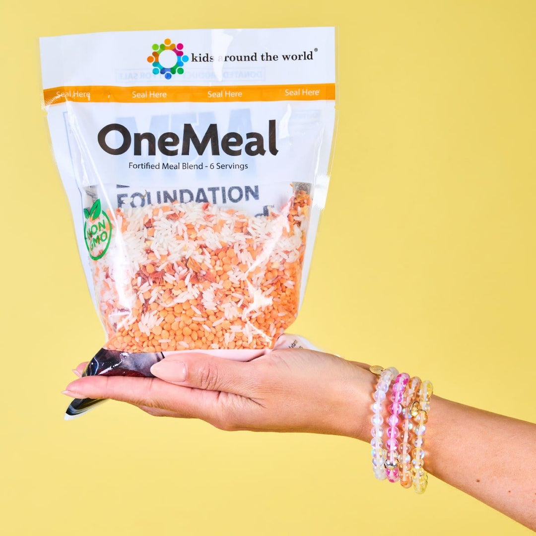 Bracelet en perles de verre cristal jaune pâle Olivenorma