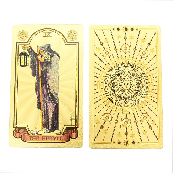 Cartes de tarot Soleil et Lune Olivenorma 80ps "Le Fou" Waite