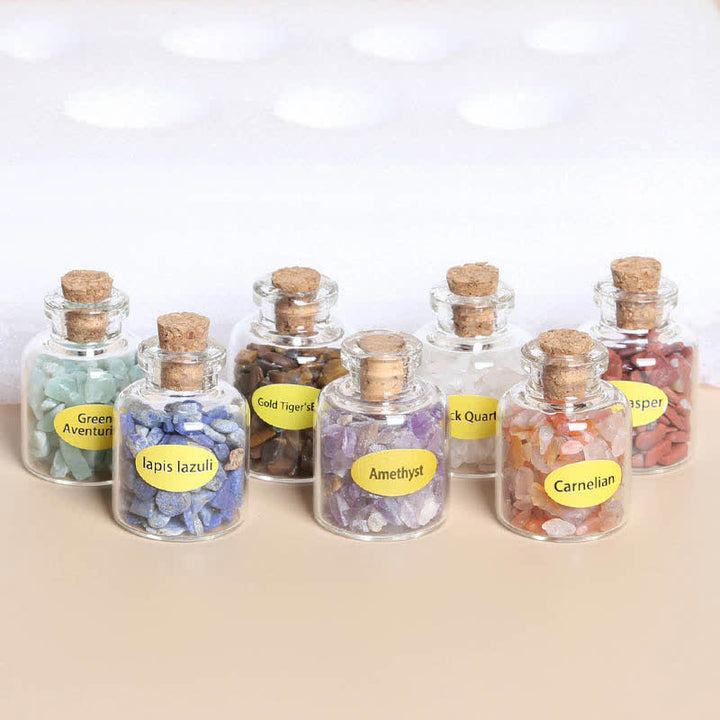 Décoration de pierre à souhaits en cristal de guérison