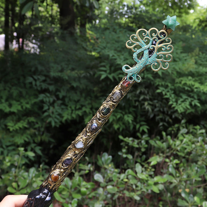 Baguettes en cristal Merkaba Chakra naturel Olivenorma
