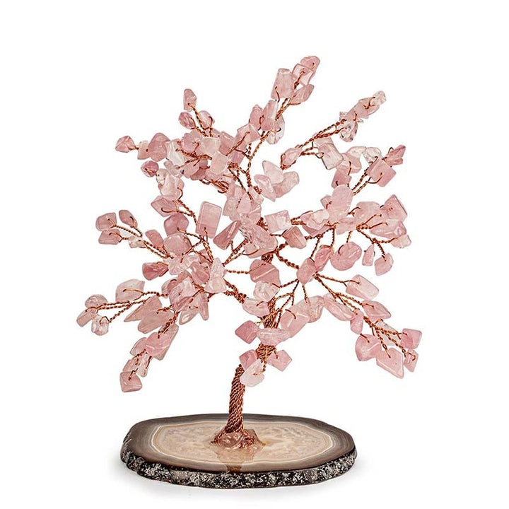 Olivenorma Love Harmony - Arbre Feng Shui en Quartz Rose
