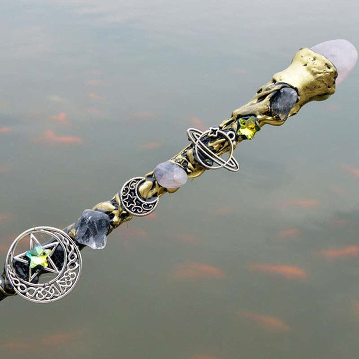 Baguettes de cristal de fée de la lune et du soleil Olivenorma