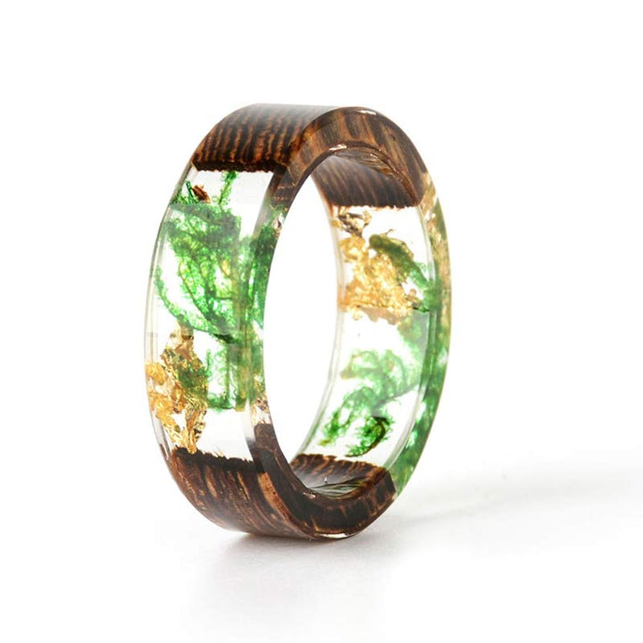 Olivenorma Intellectuel et optimiste - Bague en bois faite à la main