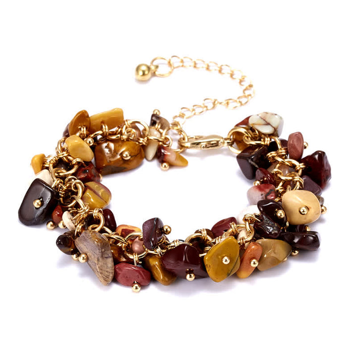 Bracelet en cristaux d'Austrain avec pierres