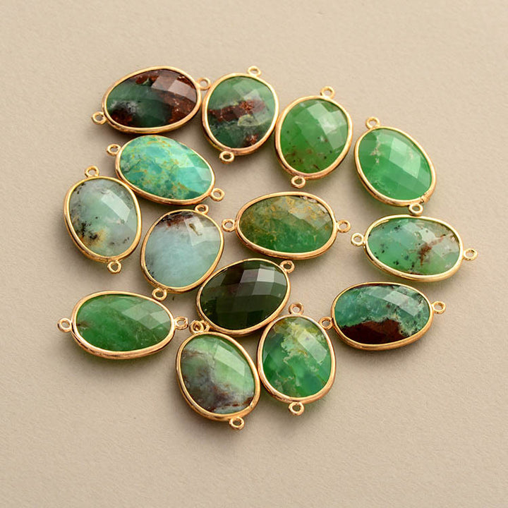 Bracelet en jade vert naturel Olivenorma Bracelet en perles Boho