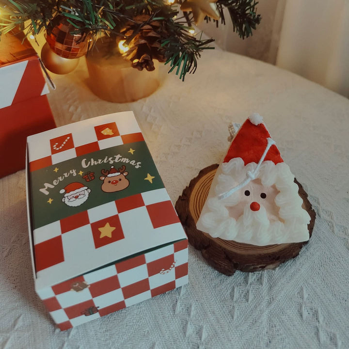 Bougie modèle biscuit gâteau de Noël Olivenorma