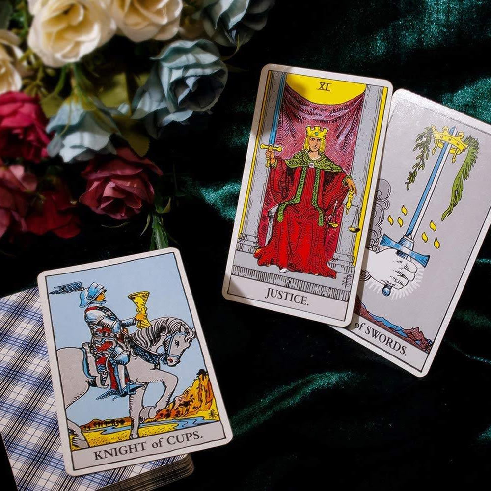 Jeu de 78 cartes de tarot The Rider Magical Smith Olivenorma