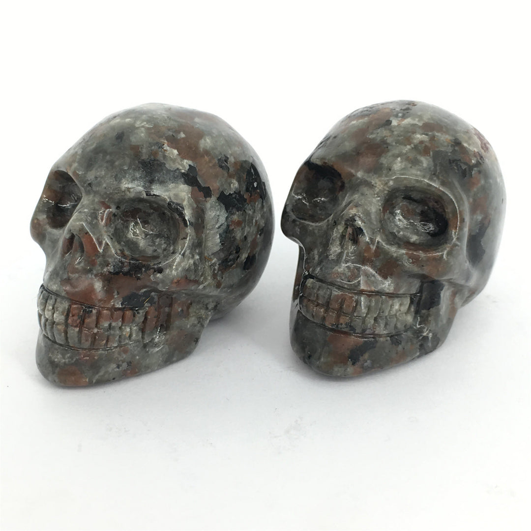 Décoration de crâne en cristal Yooperlite Olivenorma