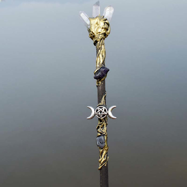 Baguettes de cristal de fée de la lune et du soleil Olivenorma