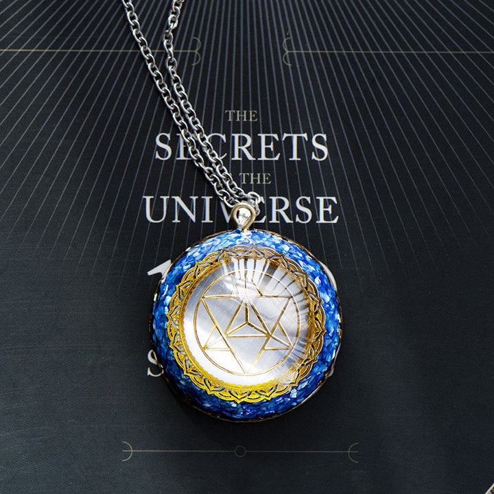 Collier Orgone Merkaba Olivenorma