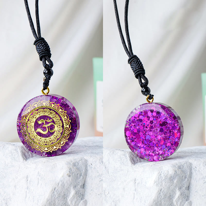 Collier d'orgone en cristal naturel Olivenorma