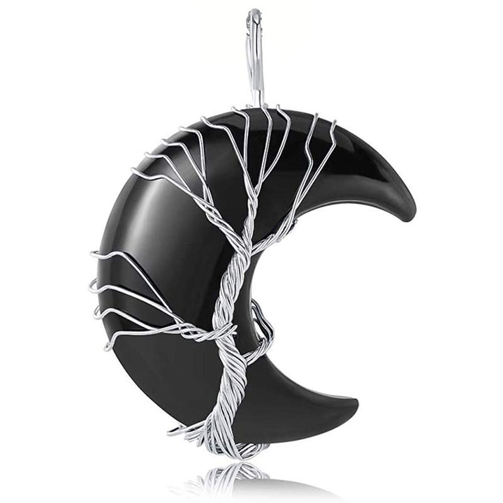 Collier de lune en cristal naturel Olivenorma