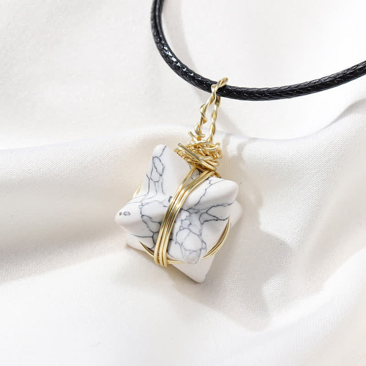 VÉHICULE DE LUMIÈRE DIVINE - Collier Merkaba en cristal