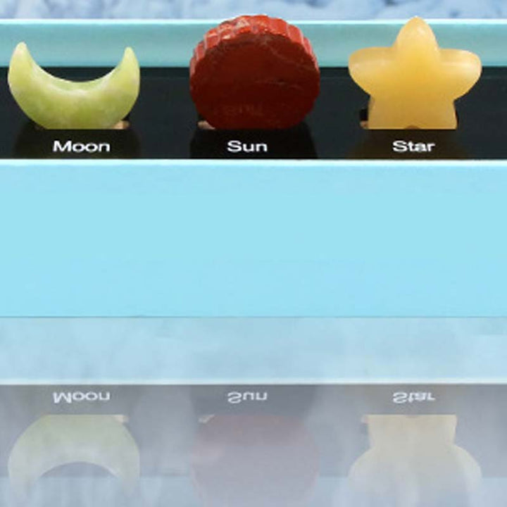 Ensemble de cristaux en pierre de cristal naturel