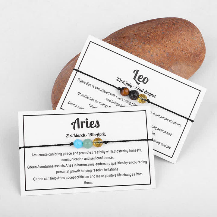 Bracelet magique en perles de cristal 12 étoiles