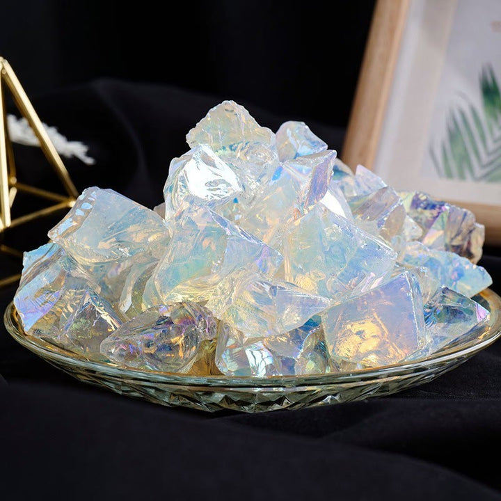 Diffuseur de parfum en cristal brut Olivenorma en pierre naturelle