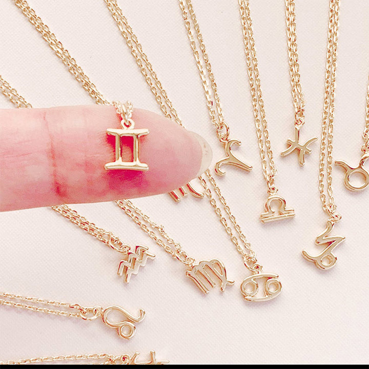 Collier de protection avec pierre de naissance du zodiaque Olivenorma