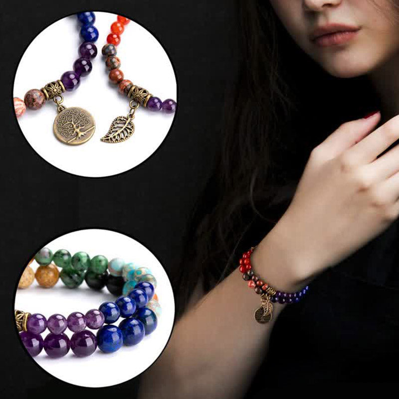 Bracelet Arbre de Vie Chakra Naturel