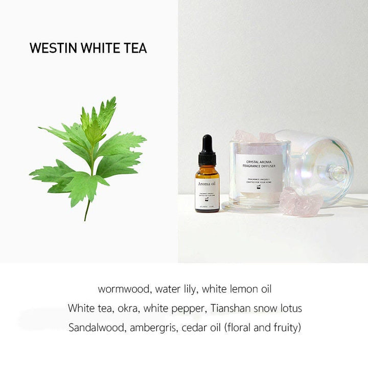 Coffret cadeau diffuseur d'huiles parfumées Olivenorma Crystal Aromatherapy