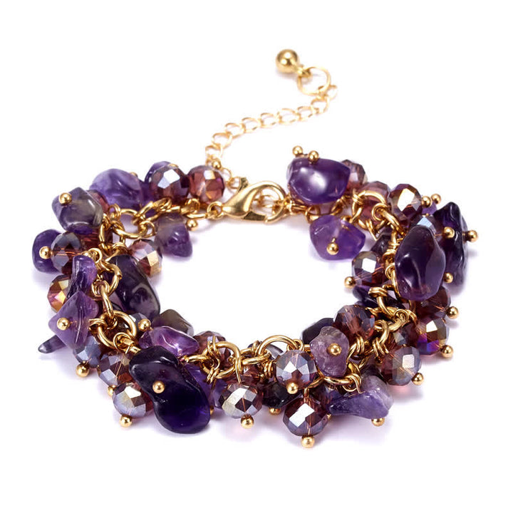 Bracelet en cristaux d'Austrain avec pierres