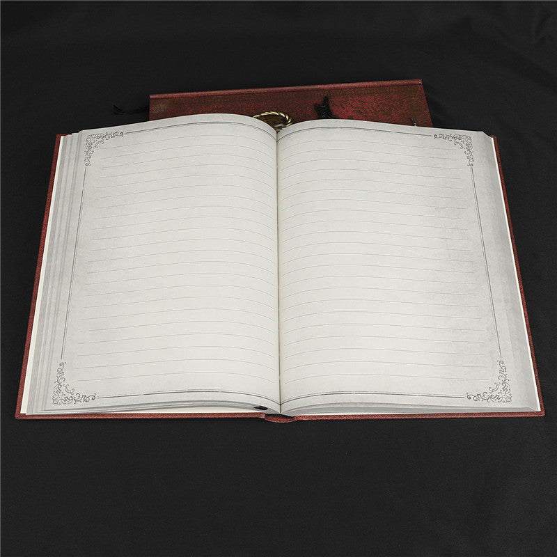 Carnet décoratif en pierre de cristal Olivenorma avec dragon volant