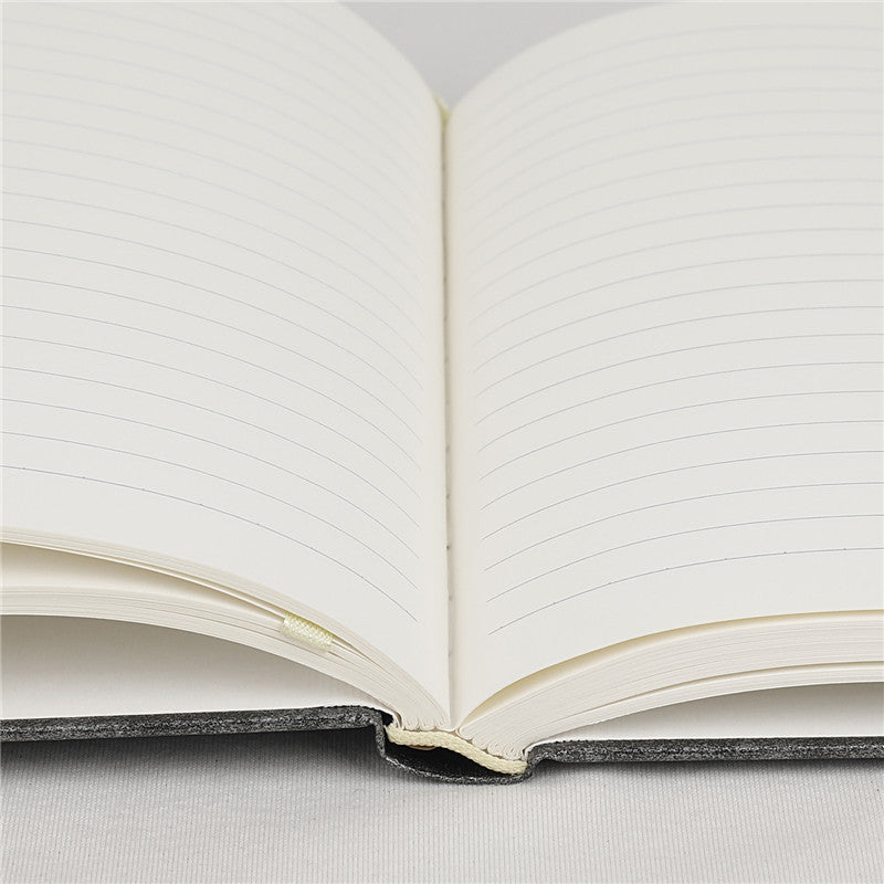 Carnet décoratif à motif hippocampe turquoise et agate rouge Olivenorma