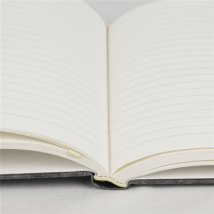 Carnet décoratif à motif hippocampe turquoise et agate rouge Olivenorma