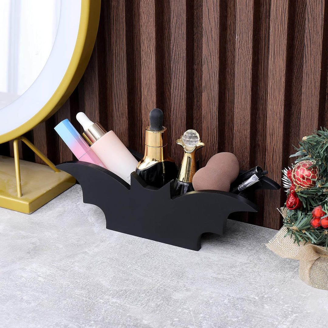 Boîte de décoration de salle de bain Olivenorma Boîtes Plateau en cristal de chauve-souris