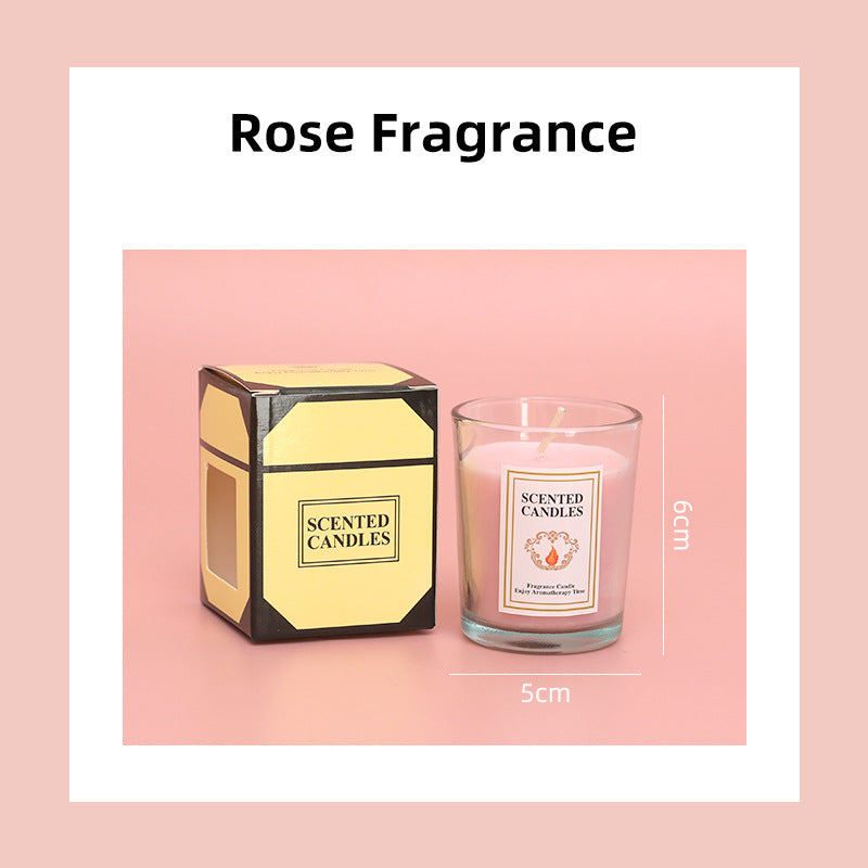 Bougie parfumée en verre Olivenorma pour la Saint-Valentin