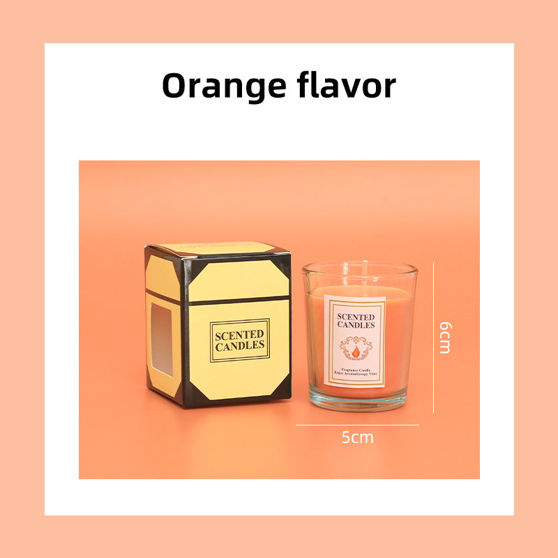 Bougie parfumée en verre Olivenorma pour la Saint-Valentin