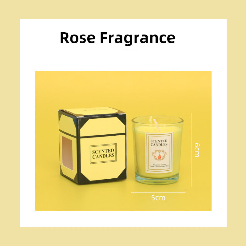 Bougie parfumée en verre Olivenorma pour la Saint-Valentin
