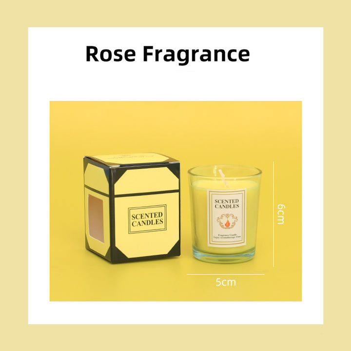 Bougie parfumée en verre Olivenorma pour la Saint-Valentin