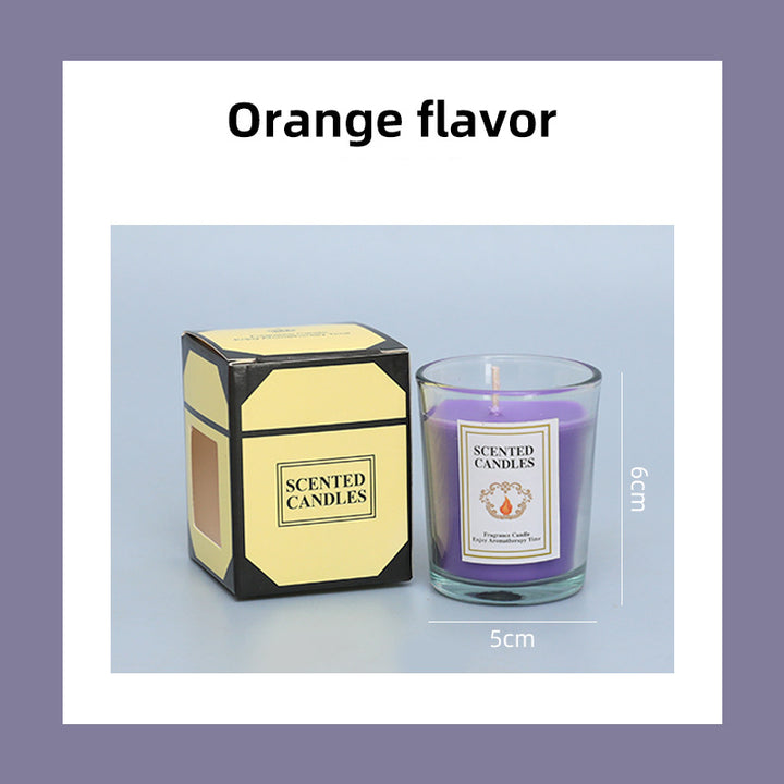Bougie parfumée en verre Olivenorma pour la Saint-Valentin