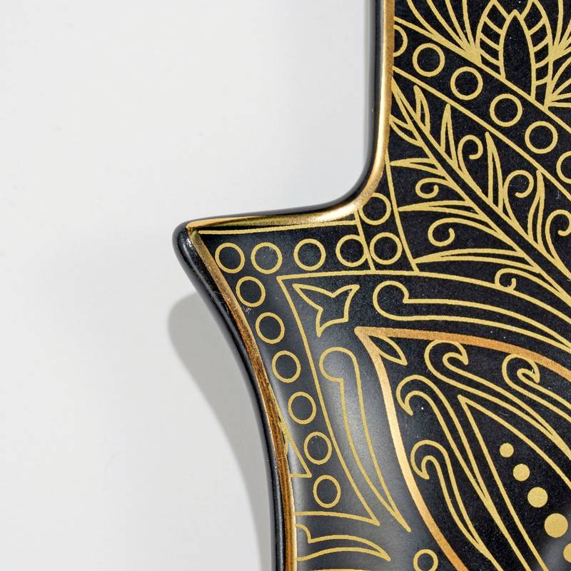 Sous-verre en cristal céramique Olivenorma Hamsa Evil Eye