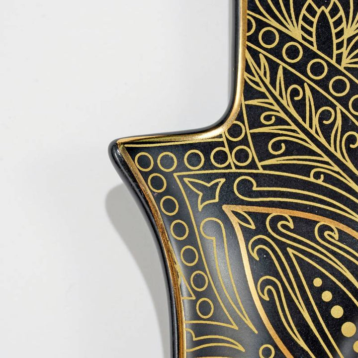 Sous-verre en cristal céramique Olivenorma Hamsa Evil Eye