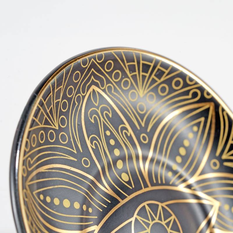 Sous-verre en cristal céramique Olivenorma Hamsa Evil Eye