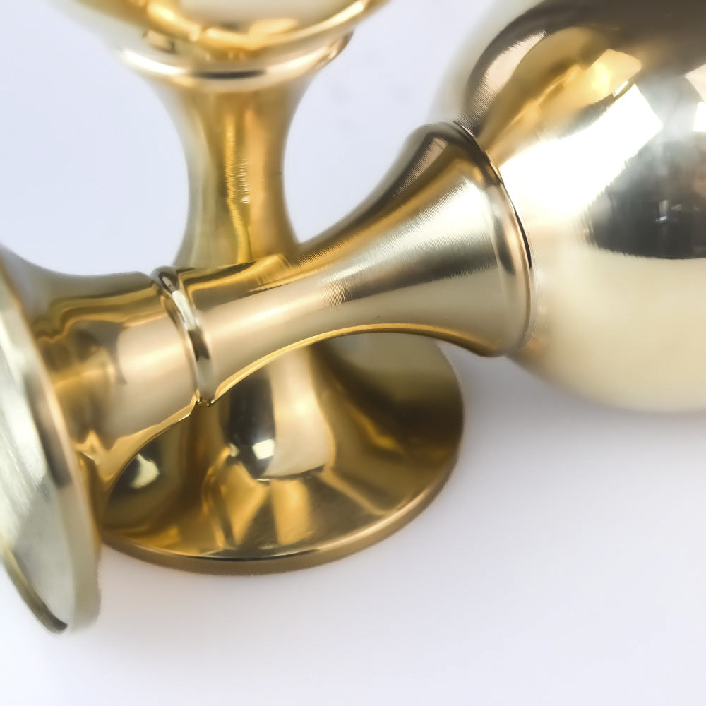 Calice en laiton de méditation divinatoire de pentacle lunaire triphasé Olivenorma