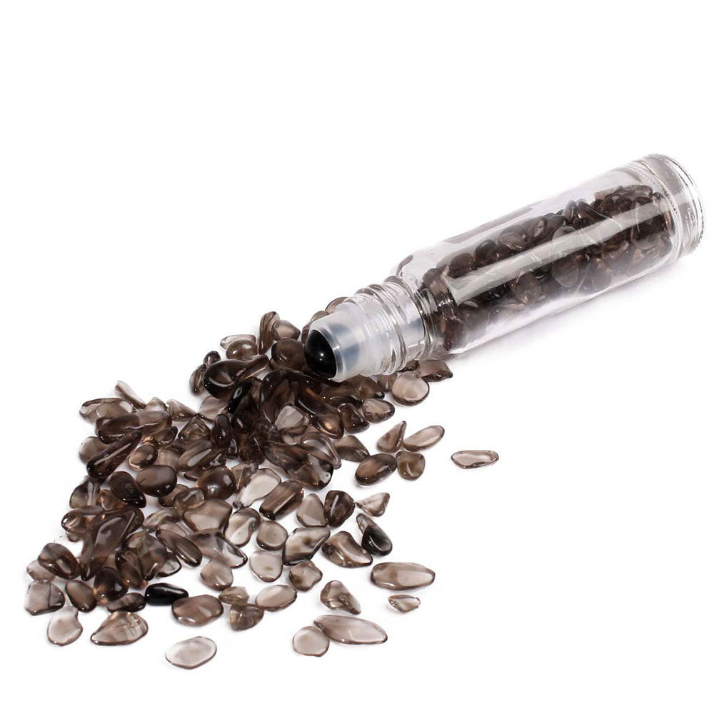 Bouteille à bille en pierres précieuses Olivenorma de 10 ml pour décoration de cristal de guérison