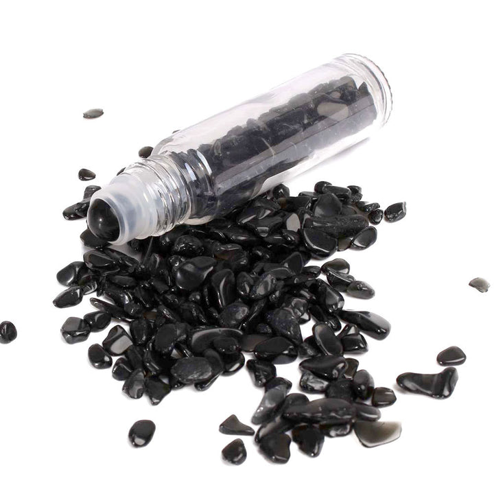 Bouteille à bille en pierres précieuses Olivenorma de 10 ml pour décoration de cristal de guérison