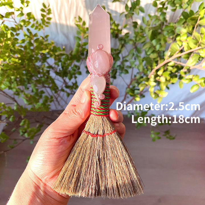 Baguettes magiques en quartz rose naturel Olivenorma