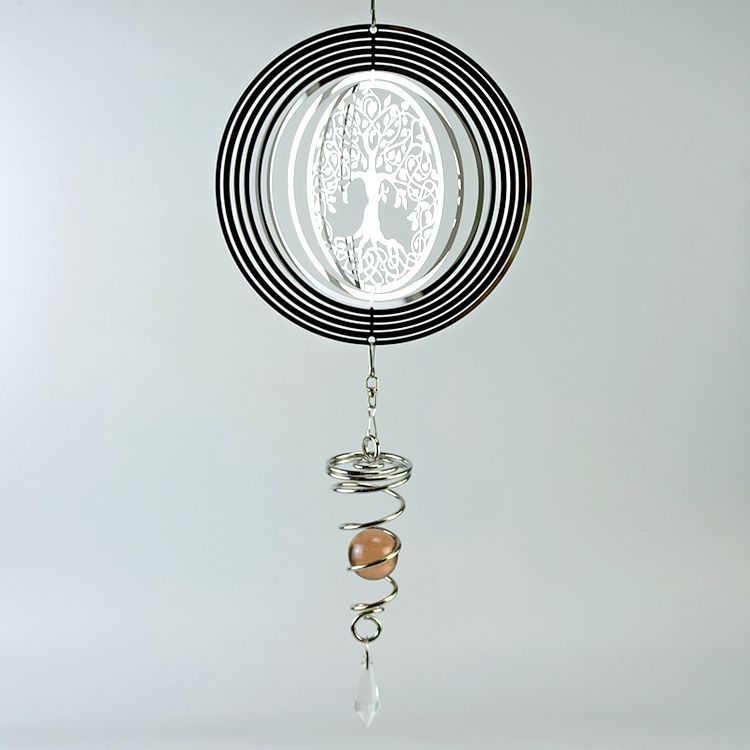 Olivenorma Spinner Carillon à vent rotatif