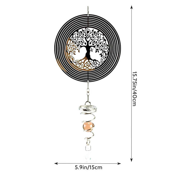 Olivenorma Spinner Carillon à vent rotatif