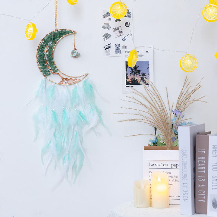 Arbre de vie tissé en gravier naturel Olivenorma Attrape-rêves lunaire