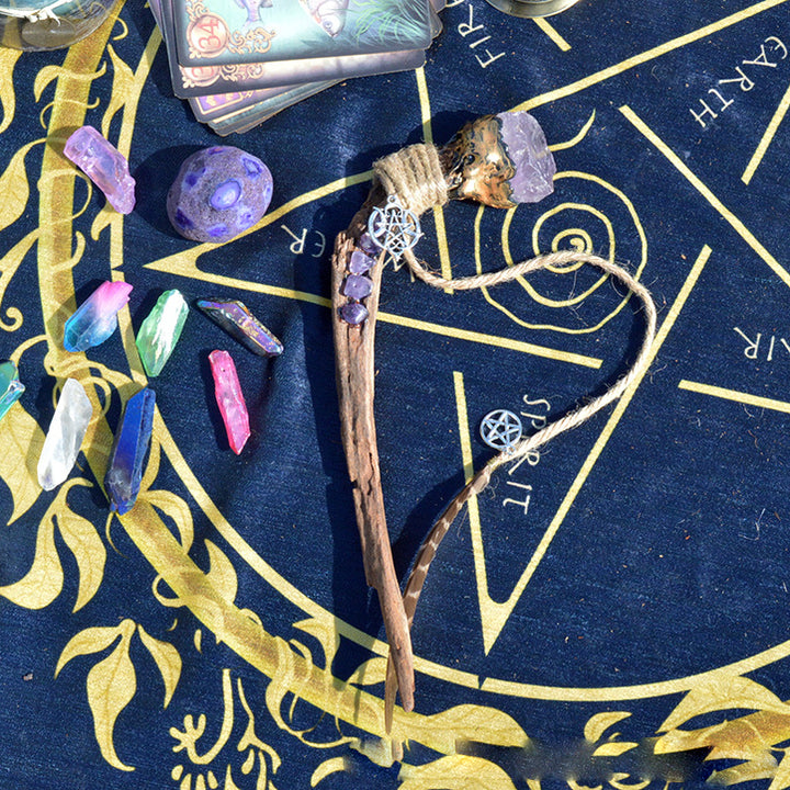 Branches étranges Olivenorma Accessoires de noeud celtique Baguettes de cristal de sorcière