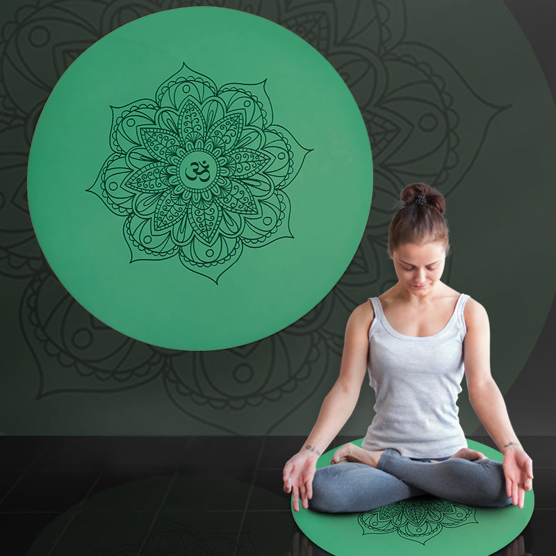 Olivenorma Tapis de Yoga Méditation Om Lotus Symbole 60 cm