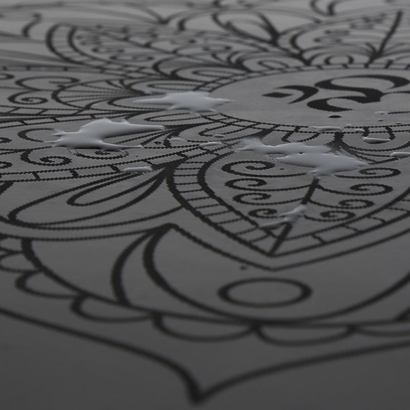 Olivenorma Tapis de Yoga Méditation Om Lotus Symbole 60 cm