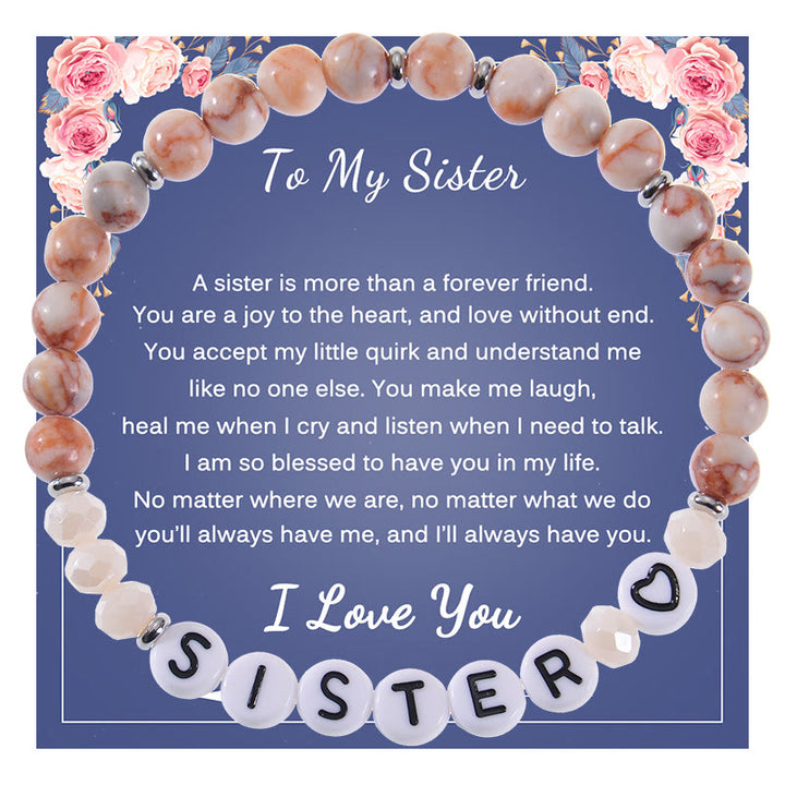 Bracelet en pierres naturelles Olivenorma Cadeaux pour la meilleure maman