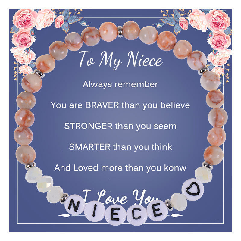 Bracelet en pierres naturelles Olivenorma Cadeaux pour la meilleure maman