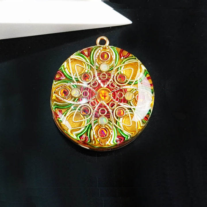 Collier d'orgone en pierre spirituelle en cristal Olivenorma Super Seven