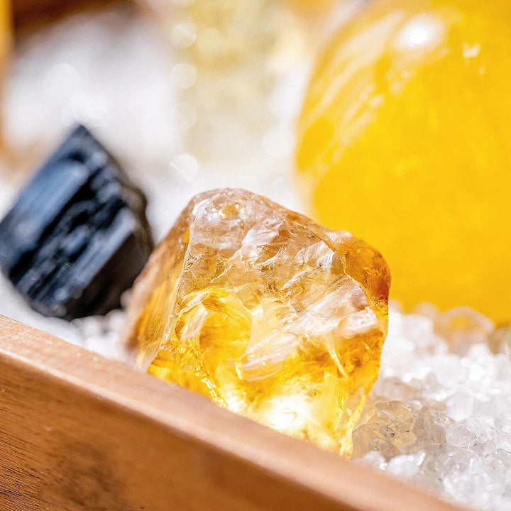 Ensemble de cristaux énergétiques personnalisés pour chakras solaires Olivenorma